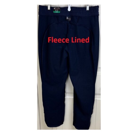 Spyder Active Sport Women's Bonded Fleece Blue Ankle Pants Size XL - Picture 3 of 14